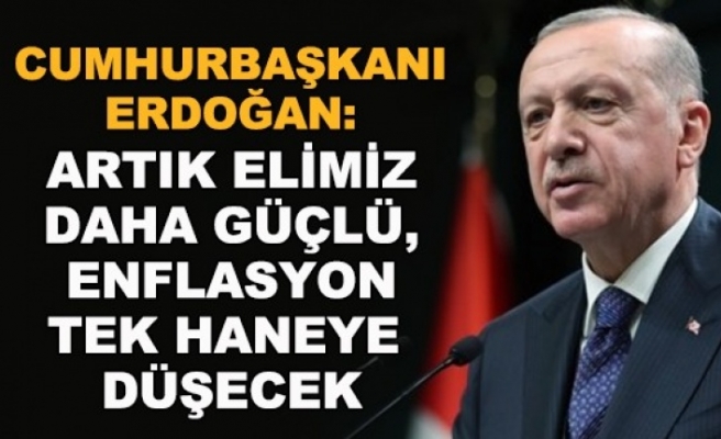 Recep Tayyip Erdoğan "Enflasyon tek haneye düşecek"