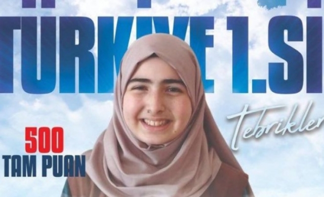 Süriye'li öğrenci LGS sınavında Türkiye birincisi oldu