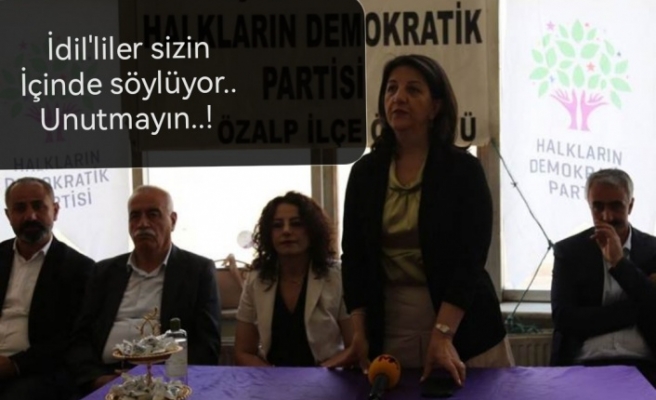 Buldan"Siz hangi adayı istiyorsanız, o adayı seçmek boynumuzun borcudur. "