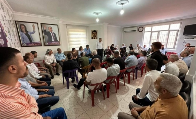 HDP Cizre'de halkla bir araya geldi