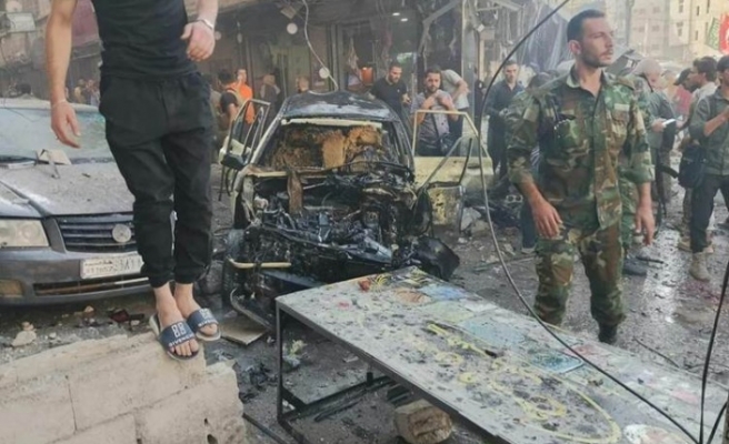 Şam'da bombalı saldırı 6 kişi öldü