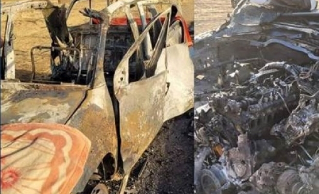 SİHA'LAR hedef aldığı araçta 3 kişi hayatını kaybetti