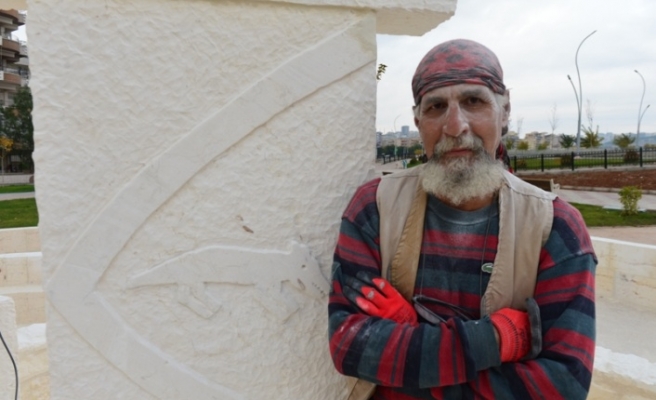 Süriyeli heykeltraş 40 yıldır taşlara hayat veriyor