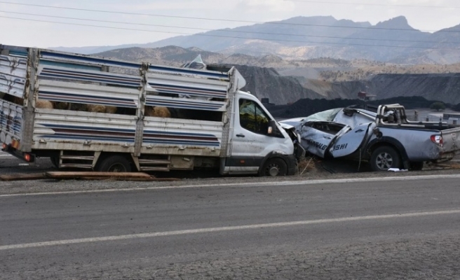 Cizre karayolunda kaza 5 kişi yaralandı