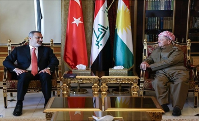 Fidan Başkan Berzani ile görüştü