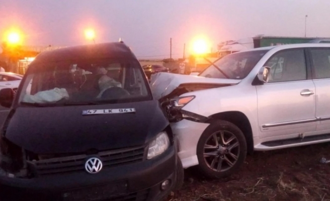 İdil'de trafik kazası 6 kişi yaralandı