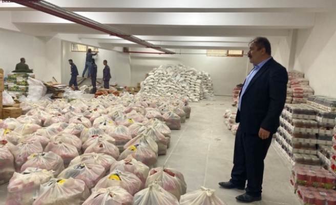 Başkan Babat Şirket hesabından 30 Milyon gıda yardımı yaptı