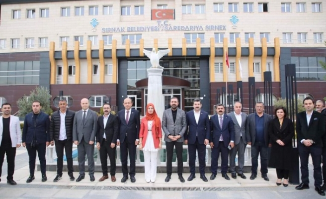AK Parti Milletvekileri temayül yoklaması için Şırnak'ta