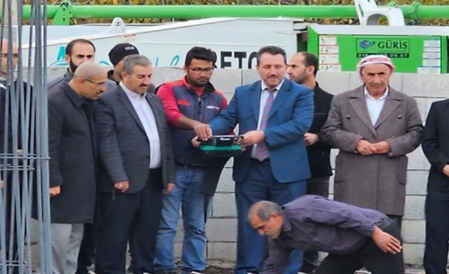 İdil'de Kur-an Kursunun temeli atıldı