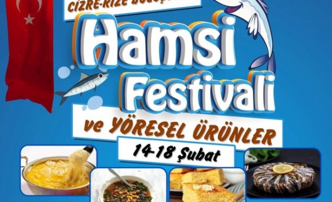 Cizde'de Hamsi festivali başlıyor