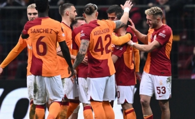 Galatasaray sahasında 3-2 kazandı