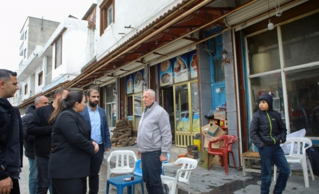 Kaymakam Sokak Sağlıklaştırma çalışmalarını denetledi