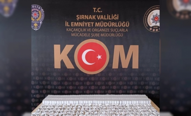 Şırnak'ta Asayiş ve kaçakçılık operasyonu