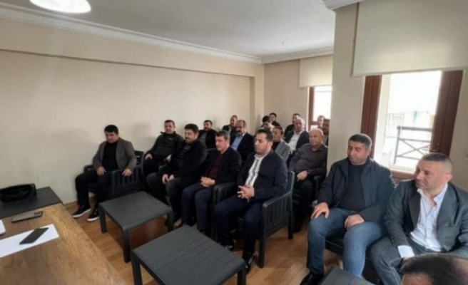 Şırnaklılar Derneğin yönetim kurulu toplantısı yapıldı
