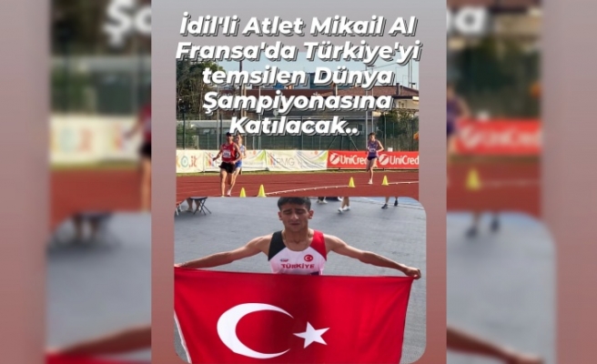 İdilli Atlet Mikail Al İtalya'da 1.Oldu