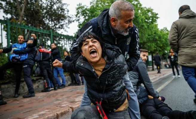 1 Mayıs kutlamalarına müdehalerle başladı