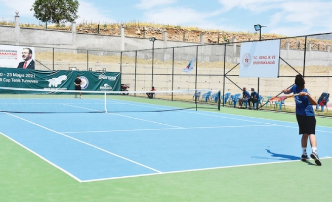 Cudi 3.Uluslararası tenis turnuvası başlıyor