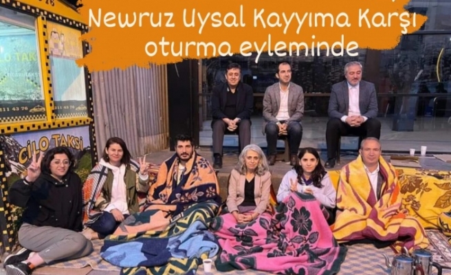 Kayyım nöbeti sabaha kadar sürdü