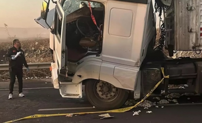Trafik kazası 1 kişi öldü