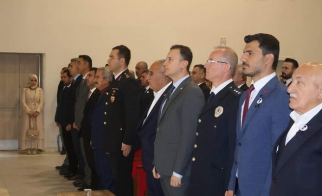 10 Kasım Atatürk'ü anma programı düzenlendi