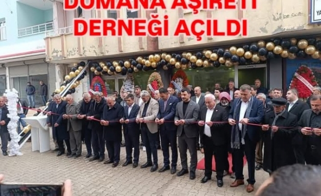 Domani Aşireti Derneği açıldı