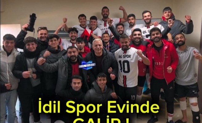 İdil Spor ikinci galibiyetini aldı