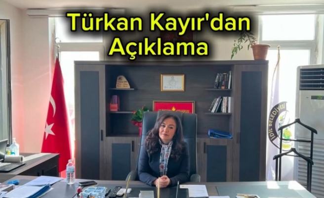 Türkan Kayır'dan Basın açıklaması