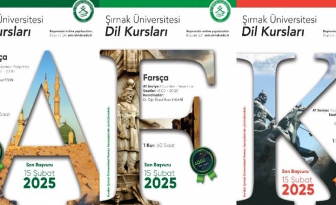 Şırnak Üniversitesinde Kürtçe dil kursu açılıyor