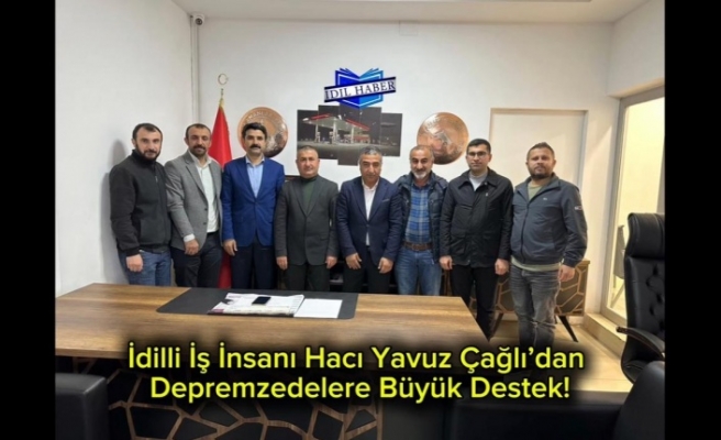 6 Şubat Depreminde yardıma koşanlar unutulmadı