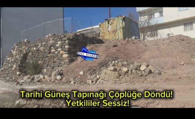 Güneş Tapınağı çöp toplama alanı oldu