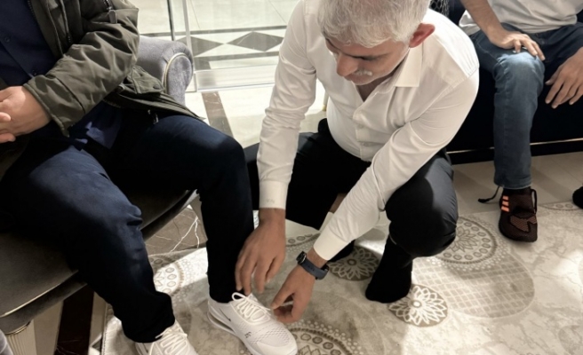 İdil Güvenlik Hizmetleri Derneğinden Ayakkabı desteği
