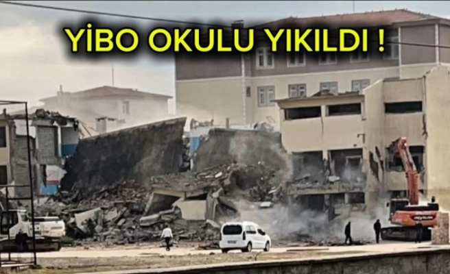 İdil YİBO yıkılarak tarihe karıştı