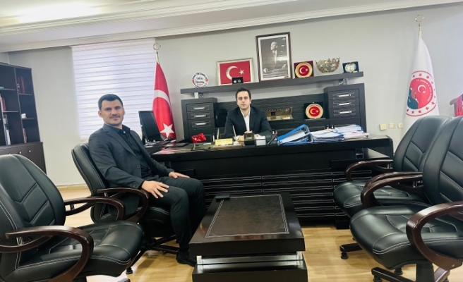 İlçe Başkanı Genç Vali yardımcısını ziyaret etti