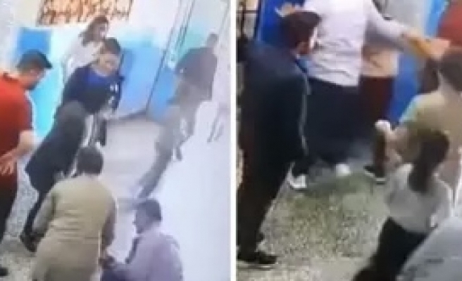 Dili boğazına kaçan öğrenciyi müdür kurtardı