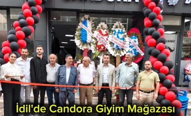 Candora Giyim mağazası Hizmete açıldı