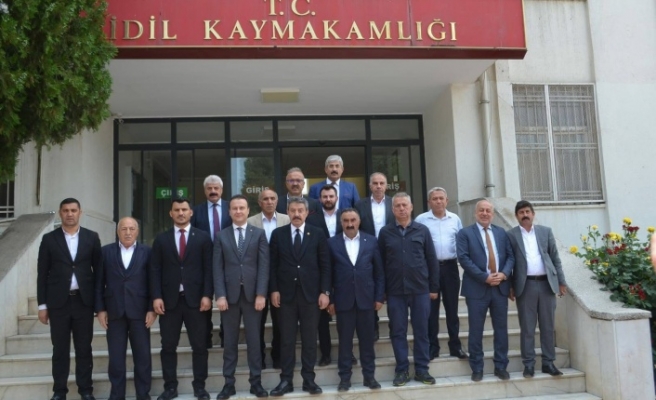 Milletvekili Tatar’dan Kaymakam Adıgüzel’e ziyaret
