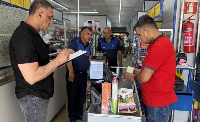 İdil’de Süper Market ve Fırınlarda denetim