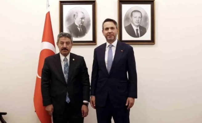 Tatar Enerji ve Tabii Kaynaklar Bakanı ile görüştü