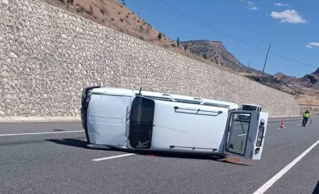 Trafik kazası 1 Kişi yaralandı