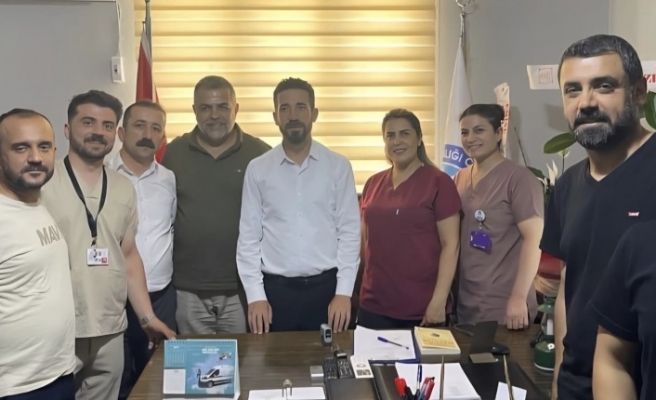 Yeni Başhekime ziyaretler devam ediyor