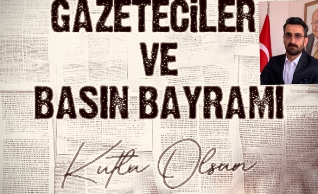Yılmaz Basın mensupların bayramını kutladı