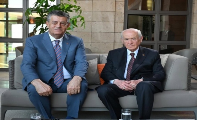 Başkan Yarka Bahçeli ile biraraya geldi