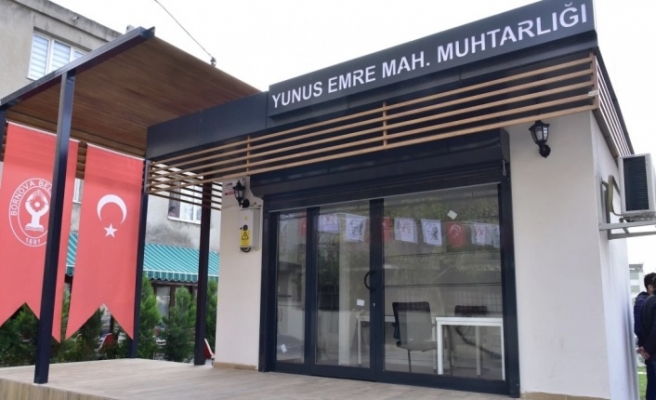 Muhtarlık Ofisleri tamamlandı