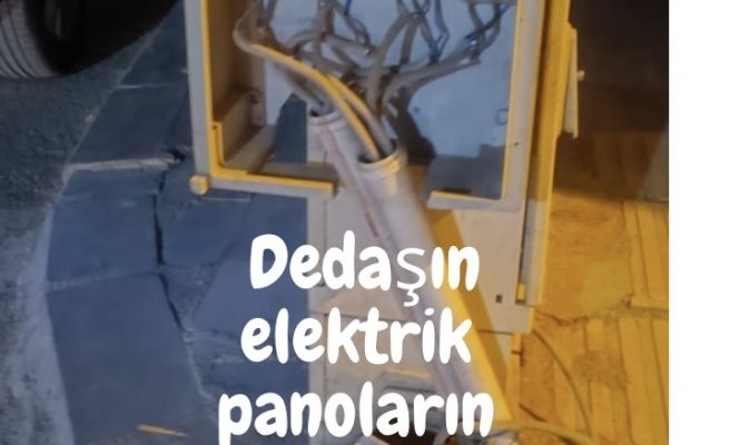 DEDAŞ Elektrik panoların haline bakınız
