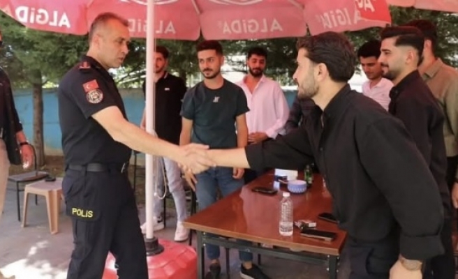 Emniyet Müdürü Sazak’dan gençlere ziyaret