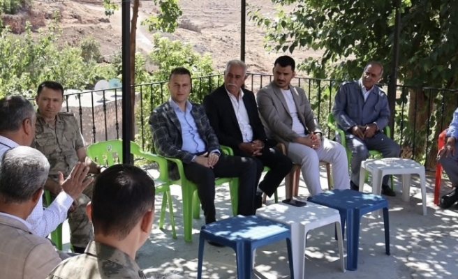 Kaymakam’dan Çınarlı Köyüne ziyaret