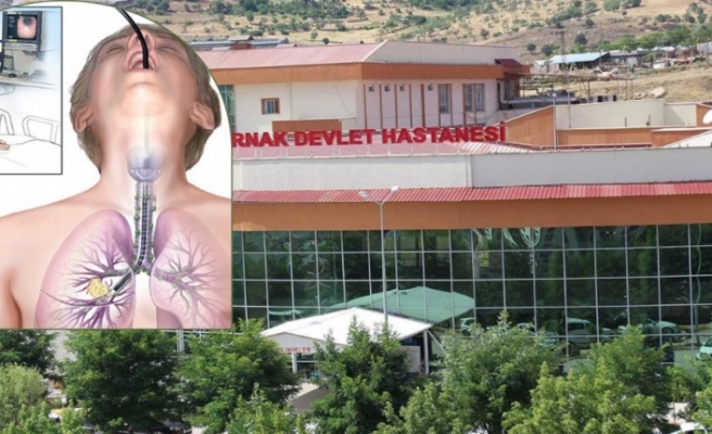 Şırnak’ta Bronskopi cihazı Bozok