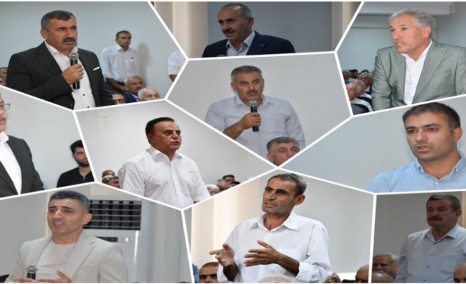 Vali Muhtarlarla toplantı gerçekleştirdi