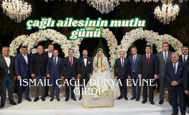 Çağlı ailesinin mutlu günü
