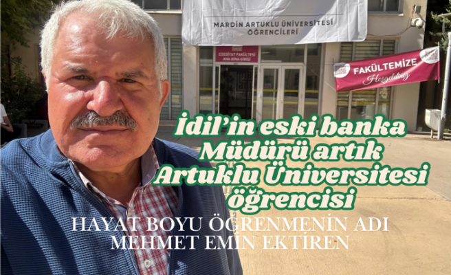 Hayallerin Yaşı Yok: Mehmet Emin Ektiren Yeniden Öğrenci Oldu